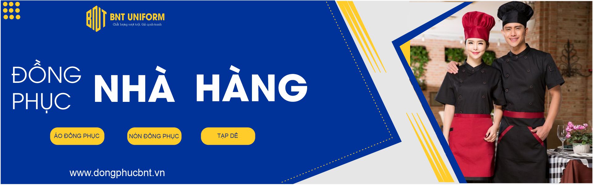 đồng phục nhà hàng