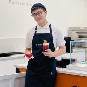 tạp dề đồng phục